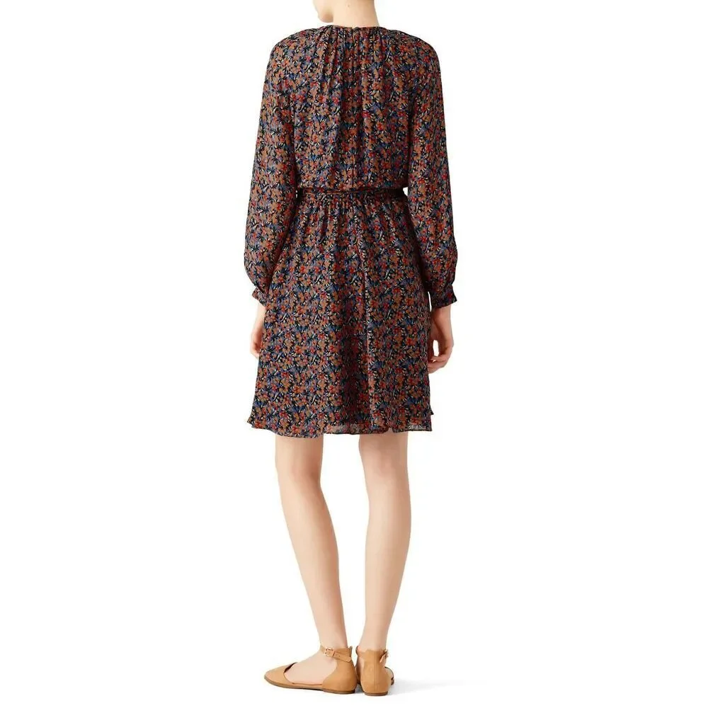 Derek Lam Collective Floral Tie Dress - Picture 2 of 16